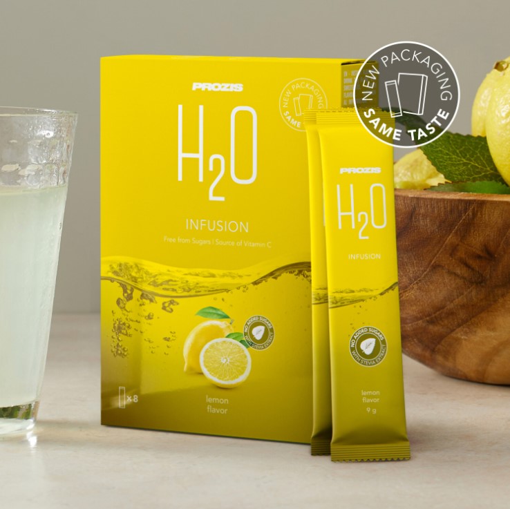 Citrom ízű vízben oldódó C-vitamin por - hozzáadott cukor nélkül